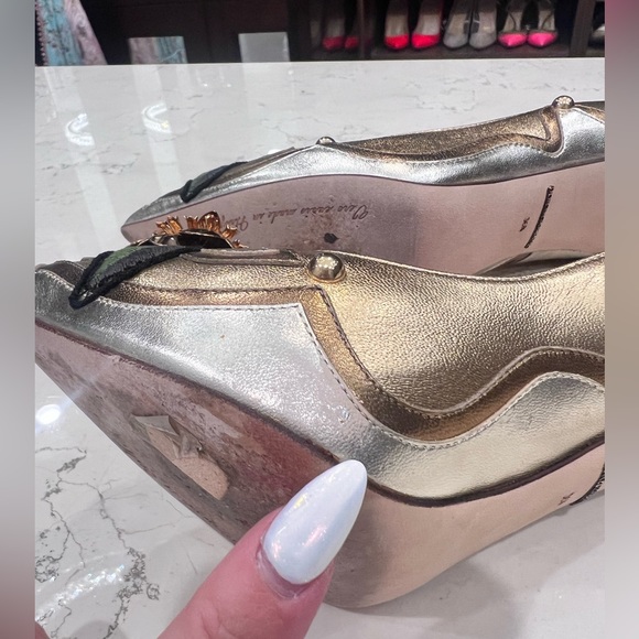 Dolce & Gabbana colorblock pattern D’Orsay pumps 100mm, size 36.5 - Picture 10 of 17